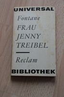 Reclam Universal Bibliothek Fontane Frau Jenny Treibel Baden-Württemberg - Weinheim Vorschau