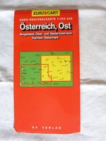 Landkarte Österreich Ost Burgenland Kärnten Steiermark Ober Niede Thüringen - Weimar Vorschau