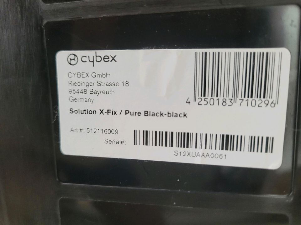 Cybex Solution X-Fix 15kg-35kg Isofix in Goslar