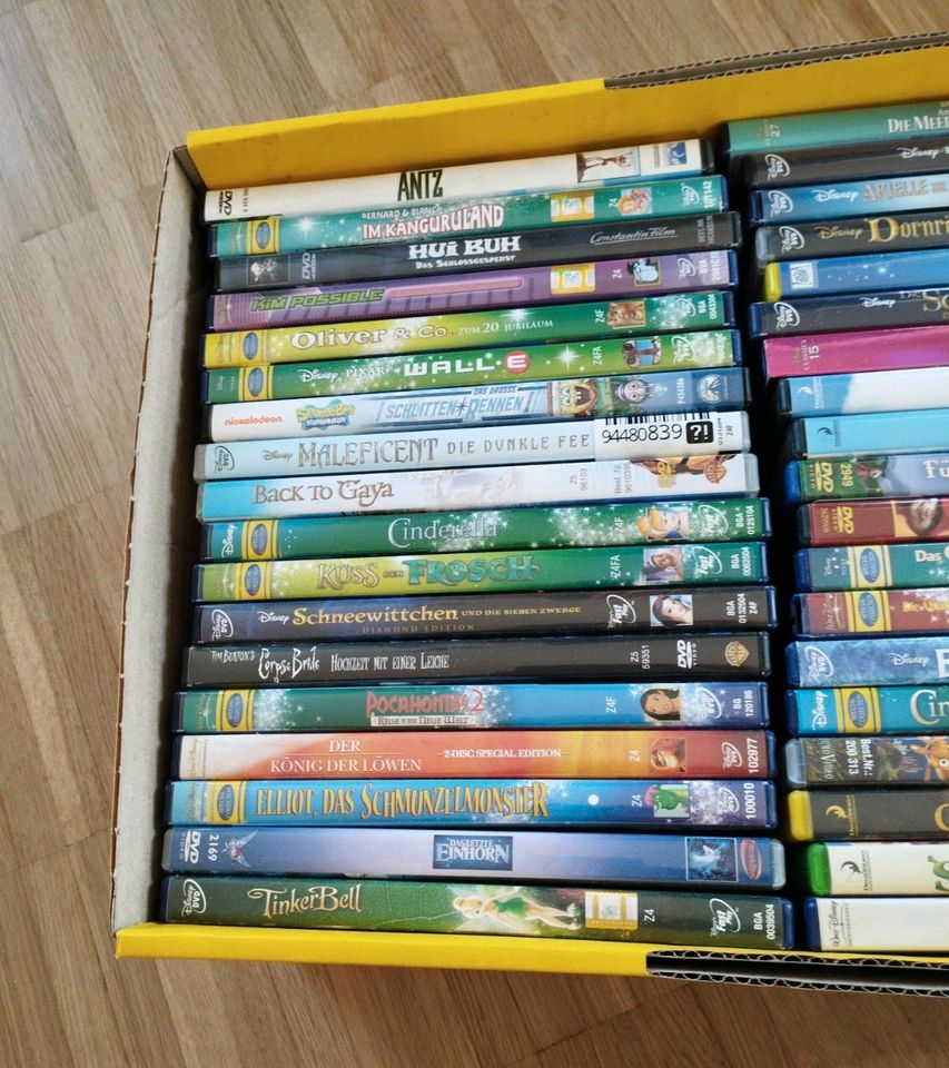 Viele verschiedene Disney Kinder Filme Film DVD in Deggenhausertal