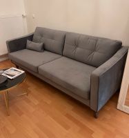 Couch, 3-Sitzer, grau, Sofa aus Samt, NEU Hessen - Wettenberg Vorschau