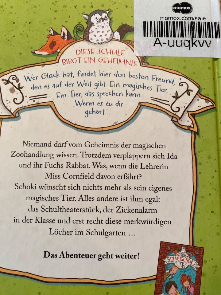 Kinderbuch „Die magischen Tiere“ „Voller Löcher“ in Wiesbaden