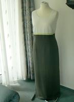 Canda Kleid lang Größe 44 Maxikleid Leinen grün weiß neuwertig Rheinland-Pfalz - Bad Neuenahr-Ahrweiler Vorschau