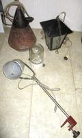 alter Trödel Schreibtischlampe, Aufzuchtslampe DDR, Hoflampe Sachsen-Anhalt - Arnstein Vorschau