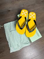 Off White Flip Flops Slides Gelb Schwarz 43 München - Sendling Vorschau