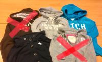 Abercrombie & Fitch Sweatjacken Hoodie, XS,S, grau, blau Nordrhein-Westfalen - Mülheim (Ruhr) Vorschau