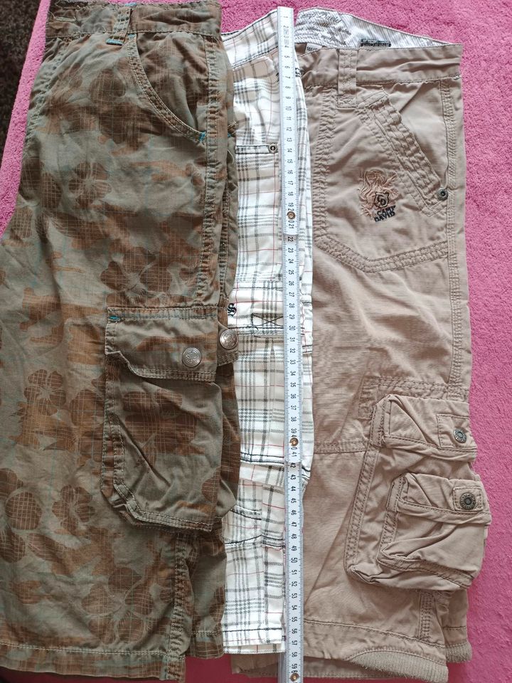 PAKETPREIS 3 Shorts Bermudas Hose kurz Camp David 146 152 in Ketzin/Havel