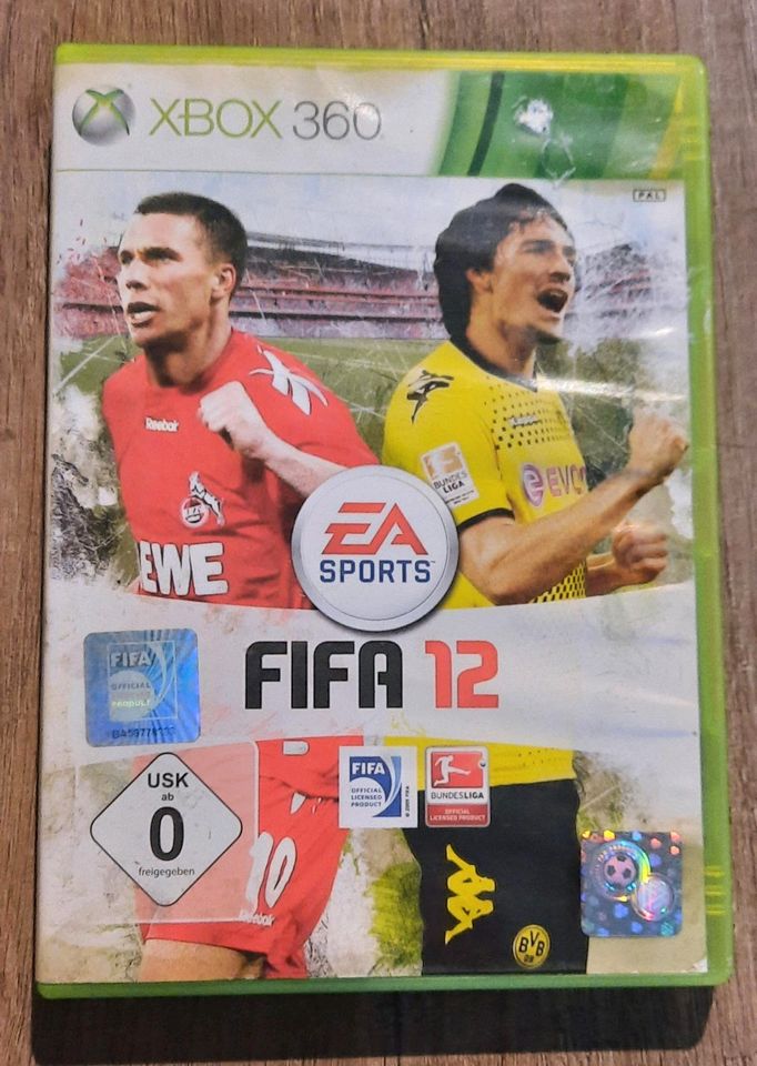 Fifa 12 xbox360 in Düsseldorf