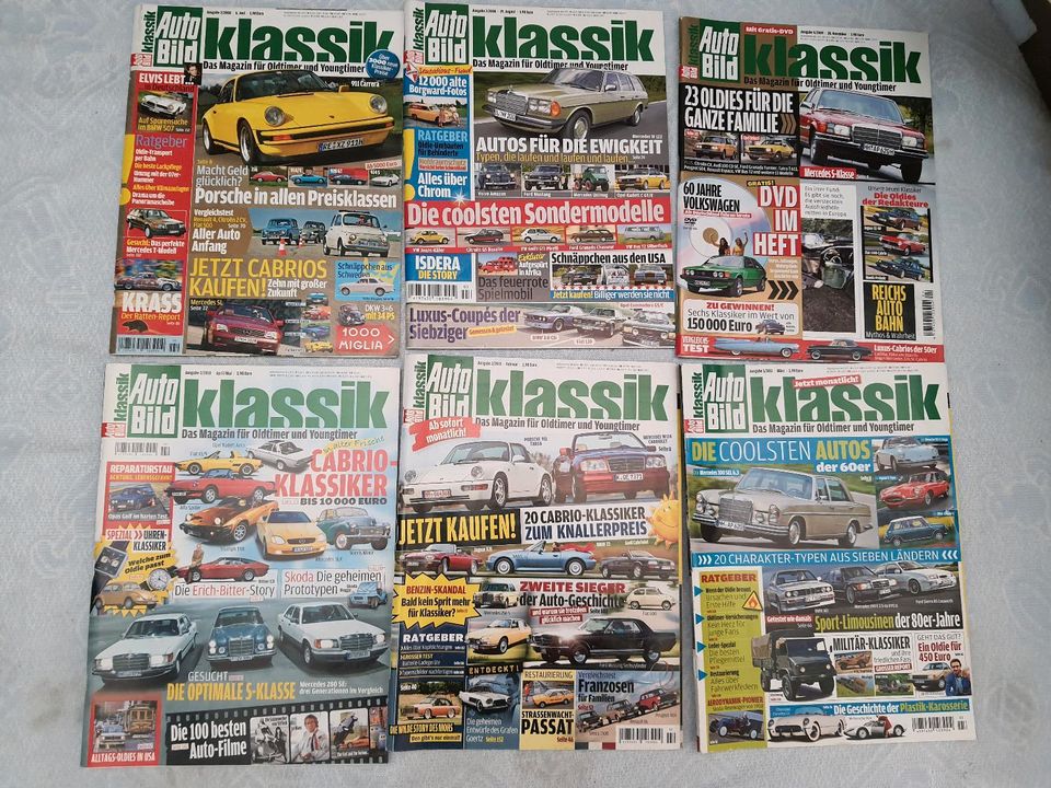 Auto Bild Klassik Magazin 2008-2011 Jahr. in Bad Lauterberg im Harz