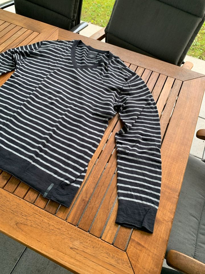 Marco Polo Pullover, schwarz-weiß, Größe L in Paderborn