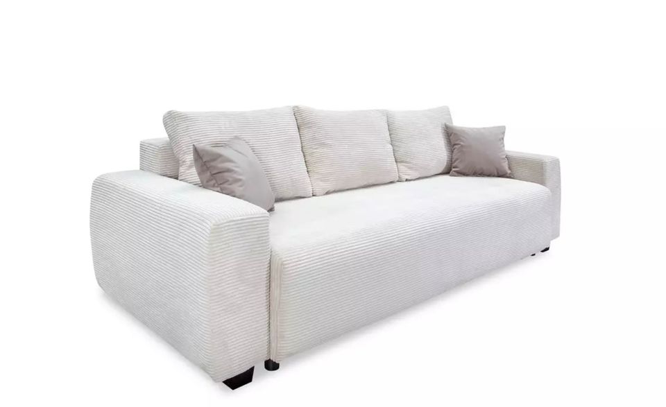 ‼️40% Rabatt‼️ Cord Schlafsofa in beige in Bad Urach