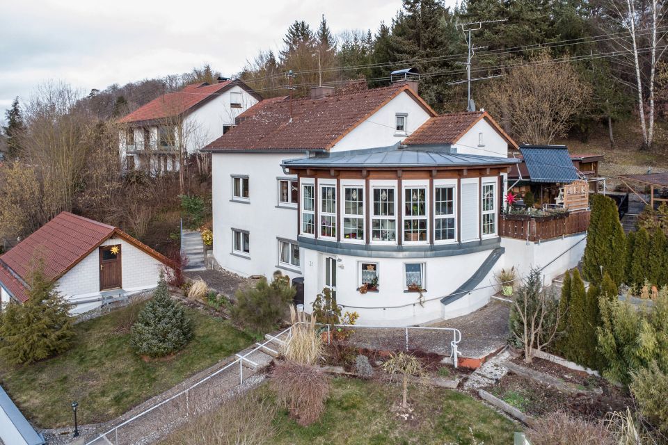 VIEL GRÜN! VIEL FRISCHE LUFT! VIEL RUHE! EINFAMILIENHAUS IN TOP LAGE VON DISCHINGEN! in Dischingen