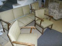 Sofa 3-Sitzer + 2 Stoffstühle Vintage +2 Clubsessel Baden-Württemberg - Herbrechtingen Vorschau