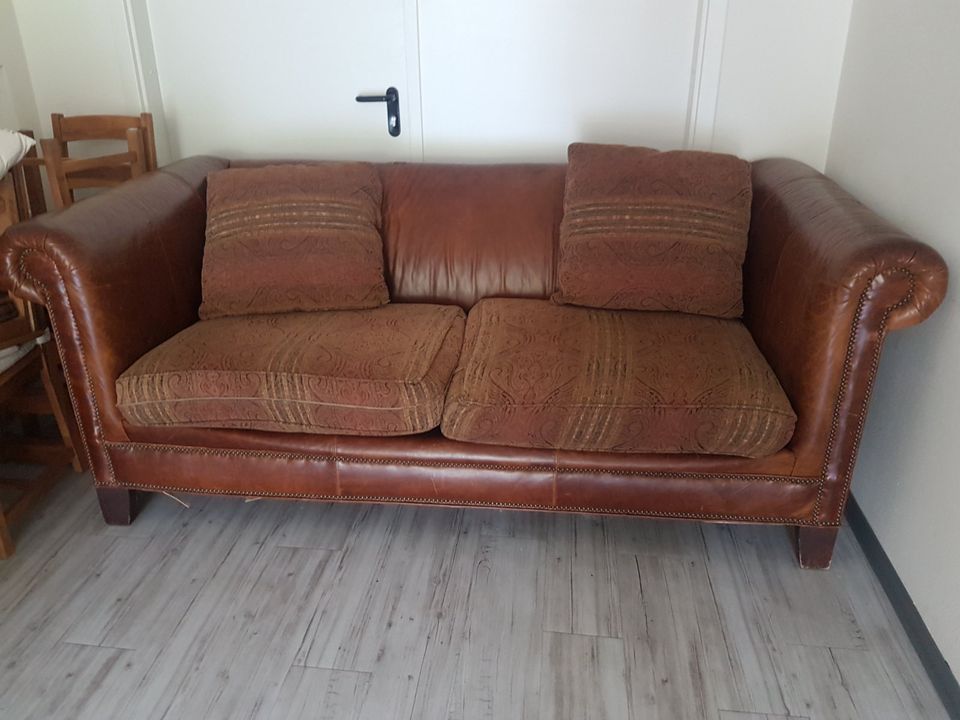 Vintage Chesterfield Couch Sofa, Designer Arthur McMillan in Kreuztal