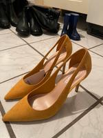 NEU Mango Pumps / High Heels - Senfgelb Bayern - Langweid am Lech Vorschau