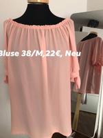 Schicke Bluse / lockere Sizt gr.38/M Rosa Perlen neu Niedersachsen - Damme Vorschau