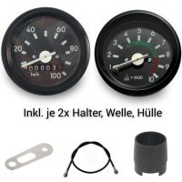 Simson Set - Tacho + Drehzahlmesser ohne FLK - BKL + Welle-Halter Sachsen-Anhalt - Merseburg Vorschau