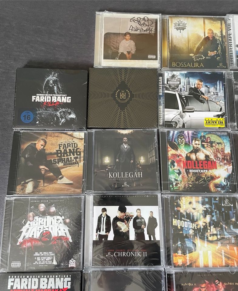 Deutschrap Sammlung OVP CD Bushido Farid Kollegah selten in Folie in Dresden