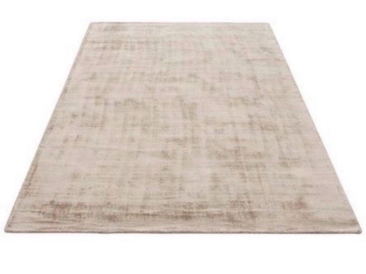 Teppich 160x230 cm x 12 mm beige Handgewebt in Hemslingen