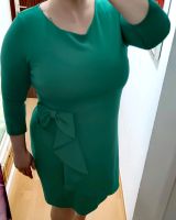 Vintage Kleid, 40er Jahre, grün, seitliche Schleifenapplikation Bayern - Coburg Vorschau
