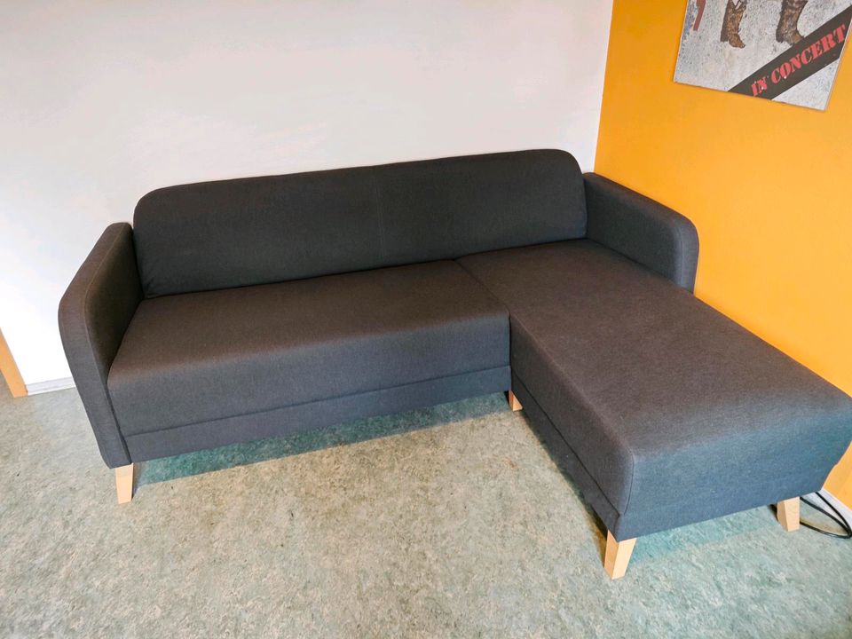 Ikea Sofa Linanäs, 3er Sofa m. Recamiere, wahlw. rechts o. links in Hungen
