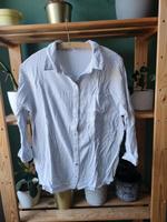 Bluse Promod weiß blau Größe M Leipzig - Sellerhausen-Stünz Vorschau