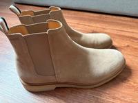 Hugo Boss Chelsea Boots 46 Wildleder Leder Herrenschuhe Sneaker Hessen - Einhausen Vorschau