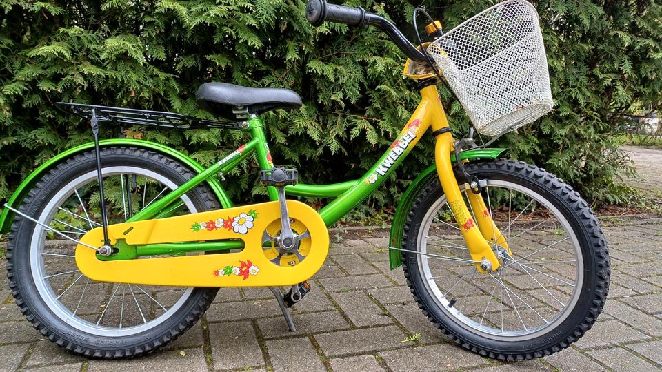 Mädchen Fahrrad ☆GNOM KWEBBEL☆ 16 Zoll (gepflegtes Zustand) in Weener