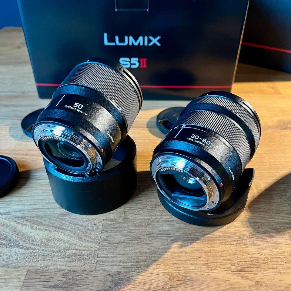 Panasonic S5II Kamera + Objektiv 20-60 & 50 mm F1.8 L-Mount Lumix in München