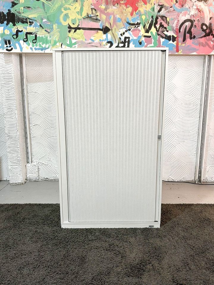 Steelcase Sideboard 4OH - Akustik Querrolladen weiß in Langen (Hessen)