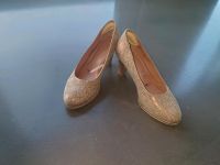 Tamaris Pumps Schuhe festlich 35 gold wNeu schick Thüringen - Rodeberg Vorschau