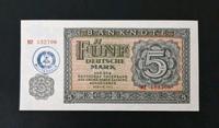 Banknote Geldschein Germany DDR 5 Mark DM 1955 (1980) Militärgeld Bayern - Senden Vorschau