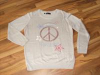 Pullover, grau, Peace-Pailletten, Gr. L, wie neu Bayern - Grafenwöhr Vorschau
