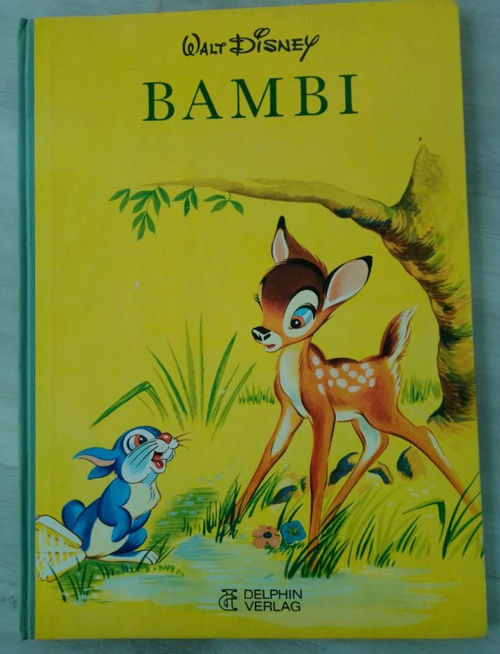 Bambi Walt Disney Delphin Verlag 12. Auflage 1971 in Obernburg