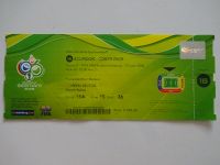 WM 2006 original Ticket, Spiel 18 Ecuador - Costa Rica Hessen - Darmstadt Vorschau