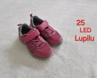 Mädchen 25 Schuhe Sneaker Sportschuhe pink grau LED Nordrhein-Westfalen - Paderborn Vorschau