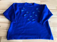 Blauer Vintagepullover - ca. Größe L Bayern - Vilsbiburg Vorschau