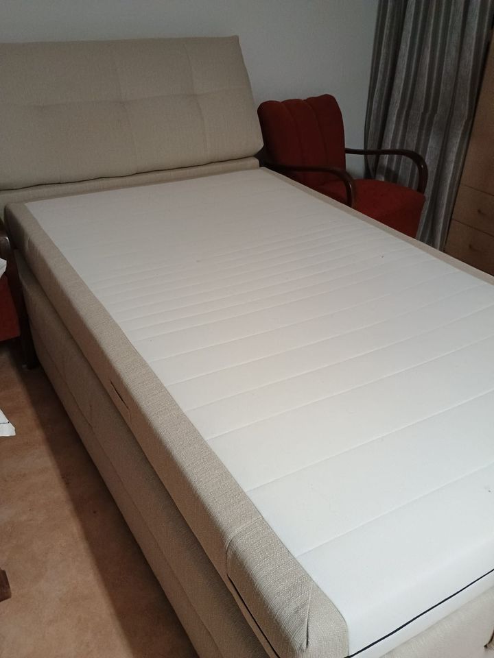 Boxspringbett 120 x 235 in Kandern