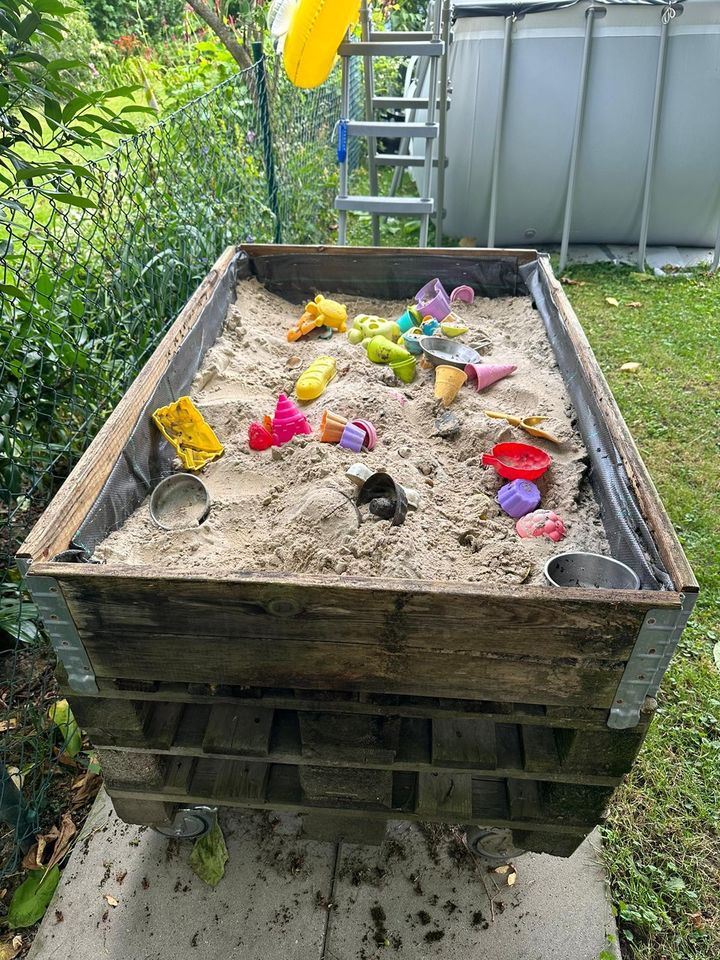 Sandkasten für ältere Kinder auf Paletten und Rädern 120x80 cm in  Nordrhein-Westfalen - Mönchengladbach | Spielzeug für draussen günstig  kaufen, gebraucht oder neu | eBay Kleinanzeigen ist jetzt Kleinanzeigen