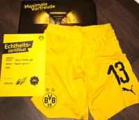 Matchworn Hose BVB Dortmund Guerreiro + Zertifikat + Trikot Box Nordrhein-Westfalen - Lengerich Vorschau