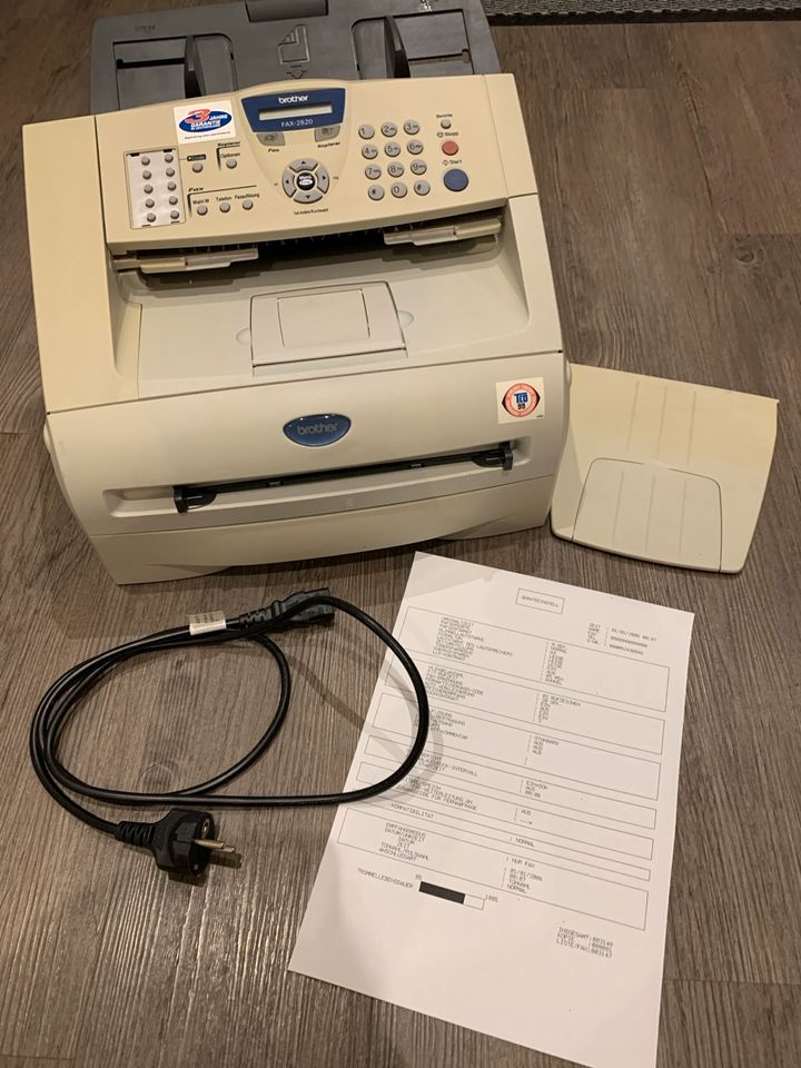 Brother Fax-2820, Faxgerät, Kopierer ohne Toner in Torgau