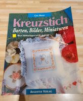 Stickbuch Kreuzstich Borten Bilder Miniaturen Basteln Sticken Bayern - Oberschneiding Vorschau