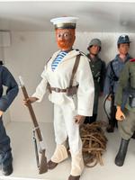 ACTION TEAM - TOM STONE FIGUR - MIT BEWEGLICHEN AUGEN -RARITÄT Hessen - Viernheim Vorschau