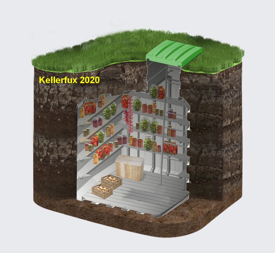 Erdkeller Vorratslager Schutzraum Weinkeller Gartenkeller 7,2 m³ in Kühbach