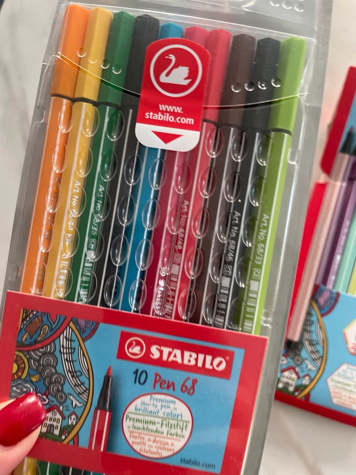 Stabilo 10 8 pen 68 neu premium Filzstift in Ginsheim-Gustavsburg