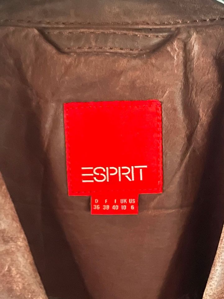 Esprit Lederjacke Vintage in Landshut