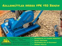 Rollenrüttler Weber VPR 450 Benzin Bodenverdichter VPR450 NEU Verdichten Rüttler Rüttelplatte Baumaschine Versandkostenfrei innerhalb Deutschlands Bayern - Rednitzhembach Vorschau