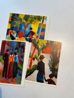 Kunstpostkarten August Macke  Bruckmann 303,348,349 Kreis Pinneberg - Haseldorf Vorschau