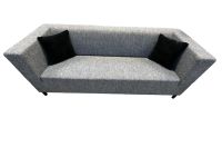 Couchgarnitur/ Sofa / 3er Sofa / Stoff / grau Nordrhein-Westfalen - Lügde Vorschau