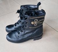 Maripe Gr. 40 Stiefeletten Stiefel Leder schwarz wie neu Bayern - Veitsbronn Vorschau